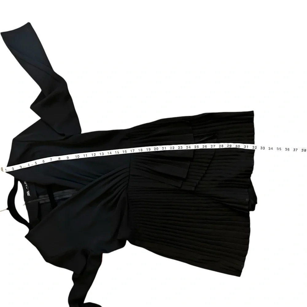 Zara Wonen Pleated Jumpsuit Dress - Picture 15 of 15